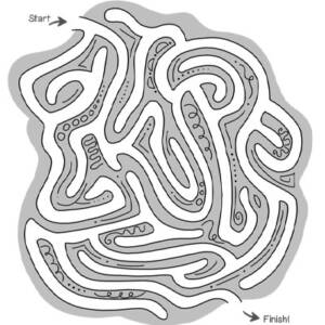 Swirly Maze