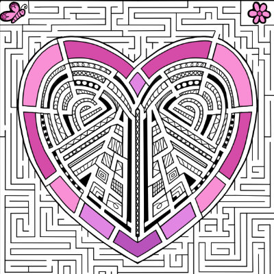 Link to Heart Maze